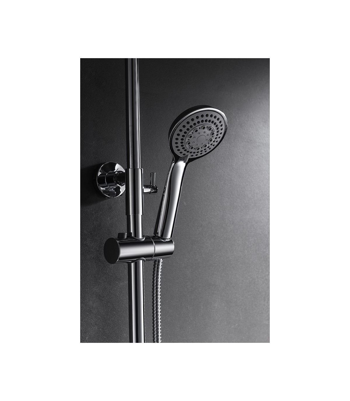 Set de ducha termostático París con barra